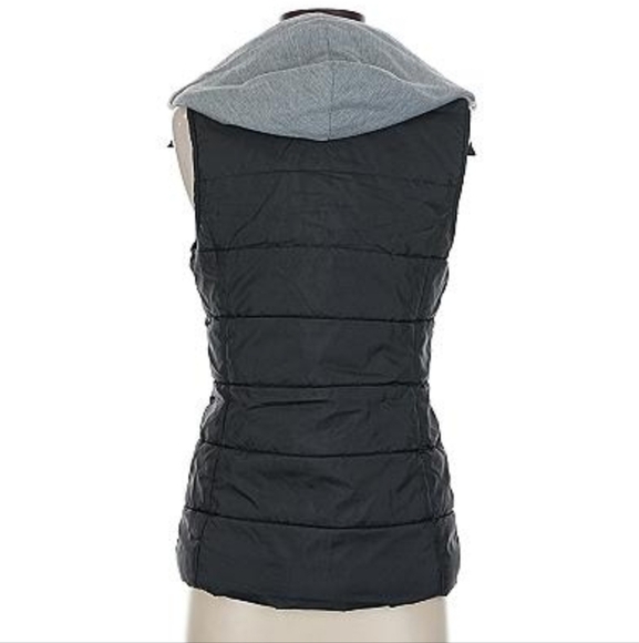 Arizona Jean Co. Black Full Zip Hodded Women's Vest Size M NWOT - Picture 6 of 9